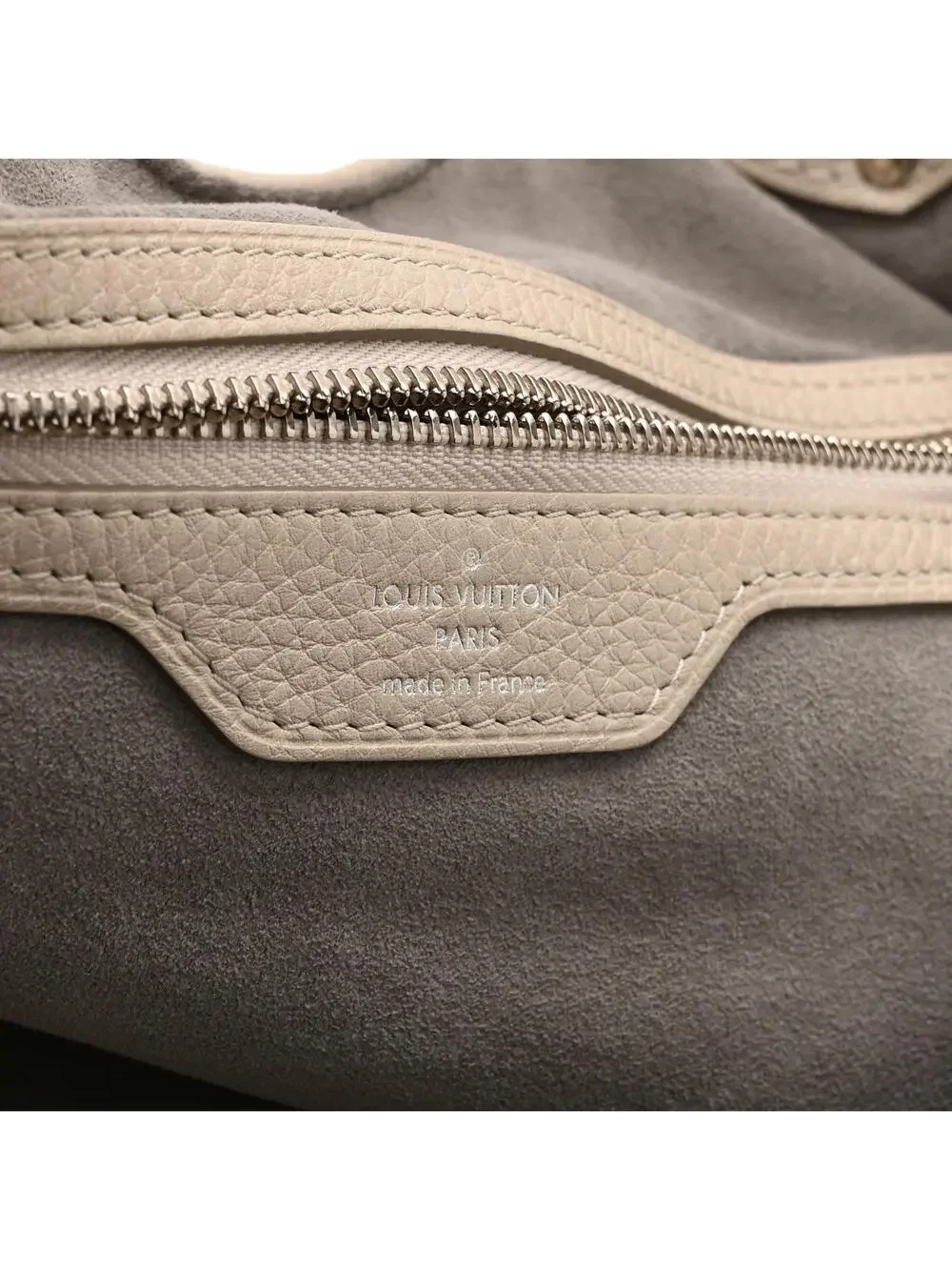 Louis Vuitton Mahina L Ivory #329586L11B